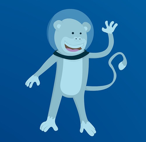 обезьяна-космонавт