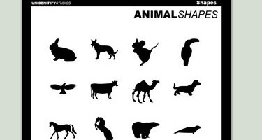 Формы животных для фотошопа