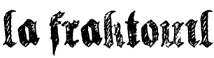 Старый рыцарский шрифт