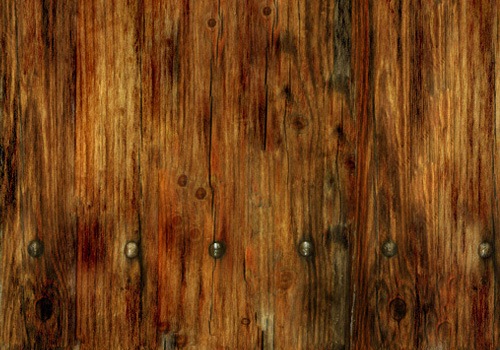 деревянная текстура с гвоздями