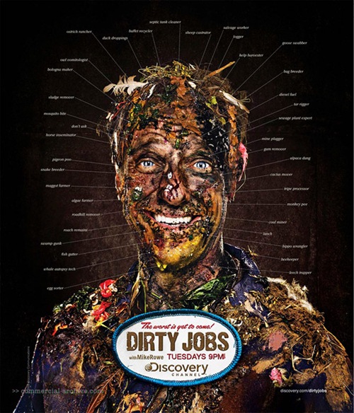 Рекламный постер к шоу Dirty Jobs TV Series