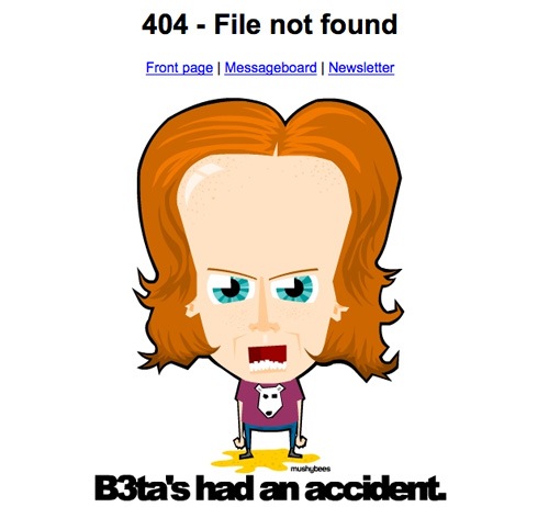 примеры страниц ошибки 404