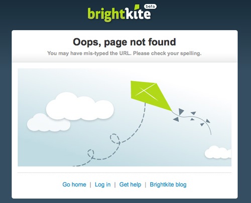 Простая и забавная страница ошибки 404