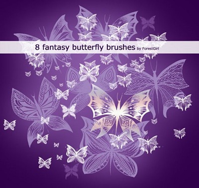 Фантастические кисти-бабочки
