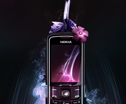 Таинственно обворожительная реклама Nokia 8600 Luna