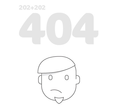 Простая и забавная страница ошибки 404