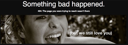 Страница ошибки 404 