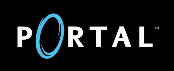 логотип созданный для игры Portal
