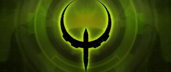 креативный логотип Quake