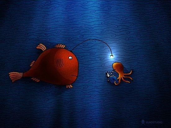 Иллюстрации подводного мира