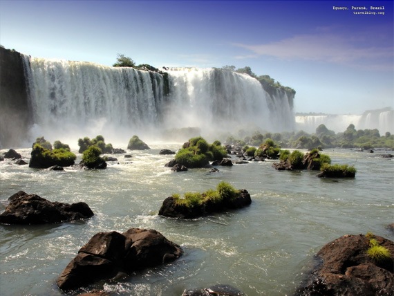 Водопад, Фос-ду-Игуасу, Бразилия