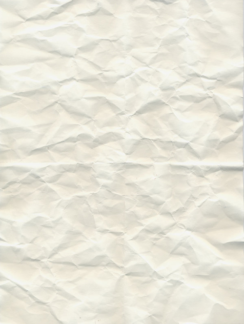 Белая мятая бумага 