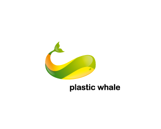яркий кит в логотипе