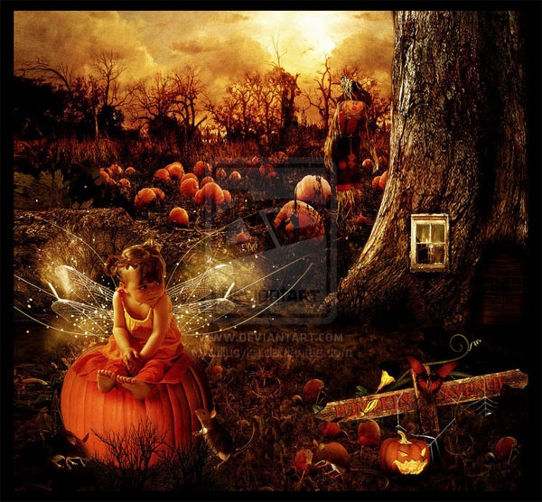 фея на хэллоуин
