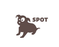 изображение собаки на лого