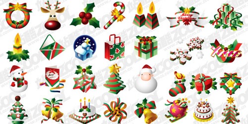 28 рождественских иконок