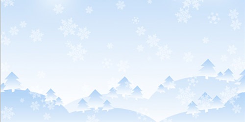 Зимняя картинка, туториал для Фотошопа