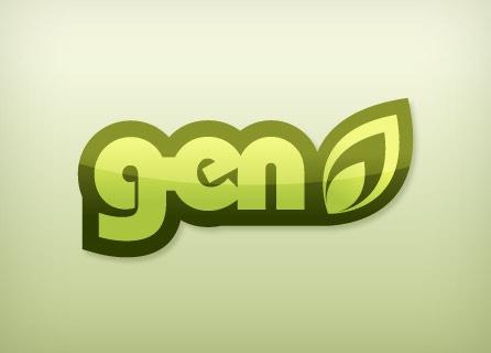 зеленый логотип