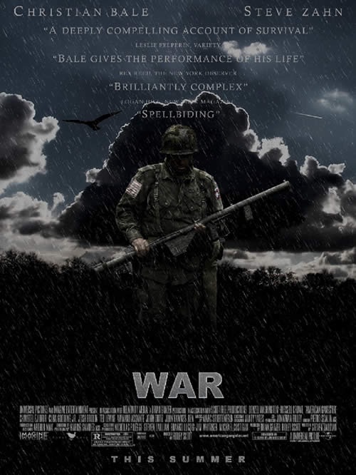 Создайте постер к фильму о войне 