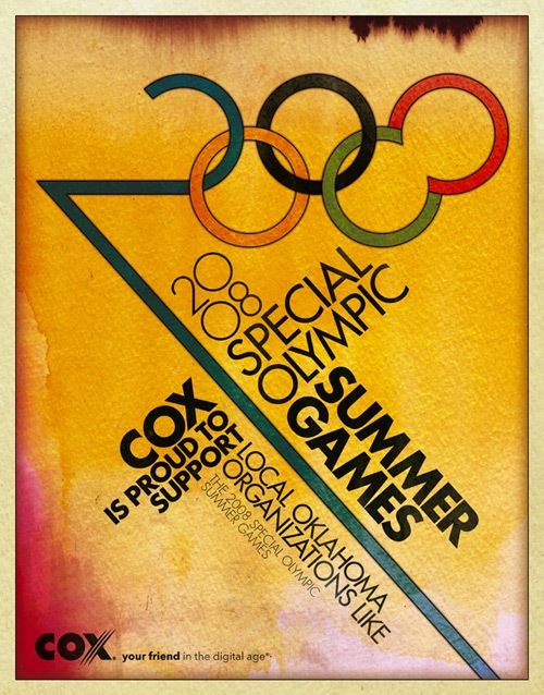 Постер к летним Олимпийским играм 2008