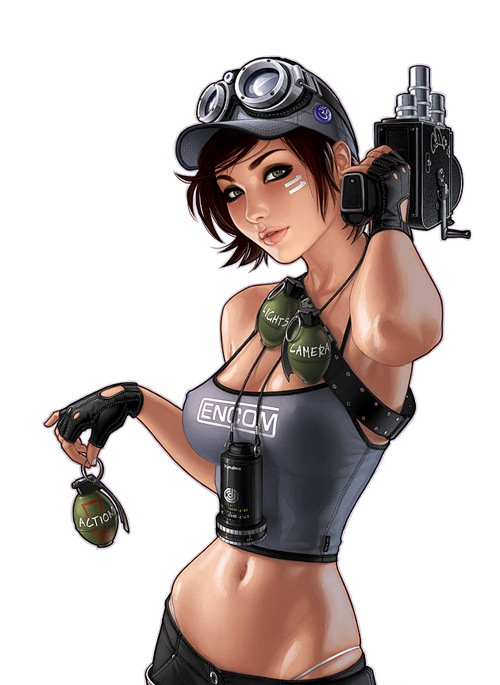 Девушка солдат (2D)