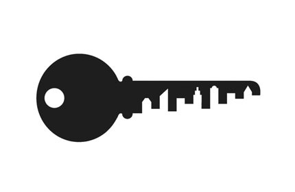 ключ в виде лого