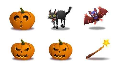 19 Хеллоуин иконок для Windows, Vista и Linux