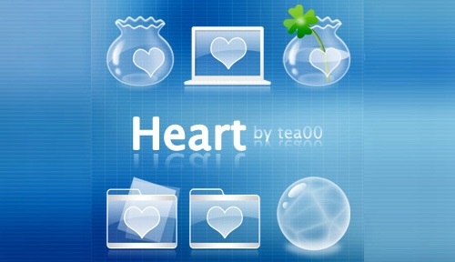Иконки с сердцами