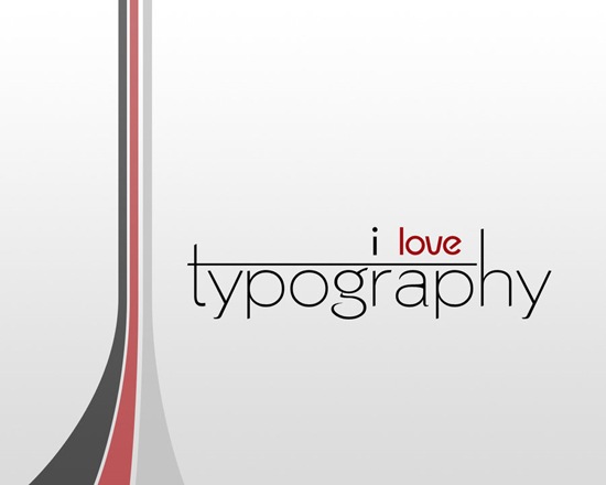 чистый типографический дизайн
