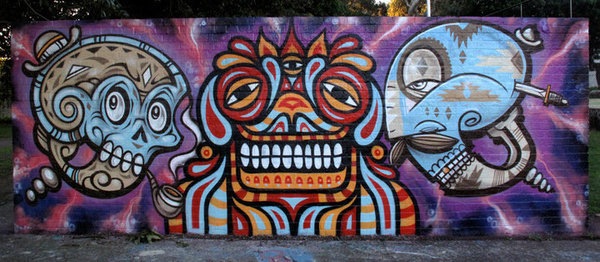 яркие граффити рисунки