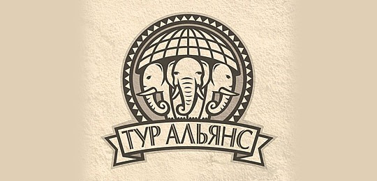 Лого для туристической компании
