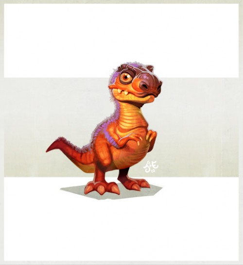 маленький динозаврик