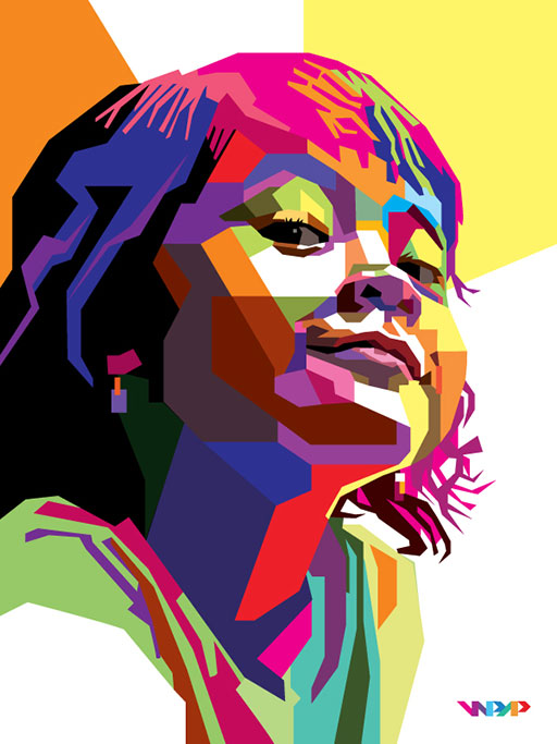 Final Image - How to Create a Geometric, WPAP Vector Portrait in Adobe Illustrator