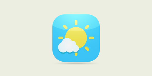 Create weather icons in photoshop