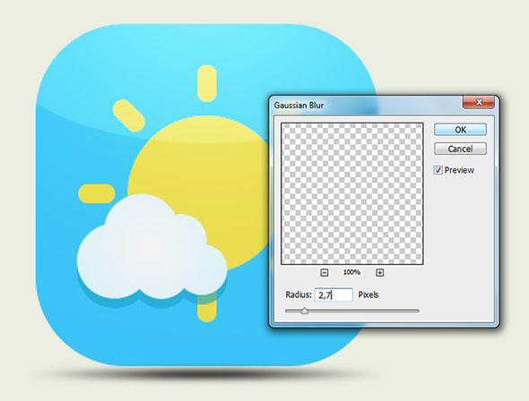 cerate weather icons in photoshop step 10c