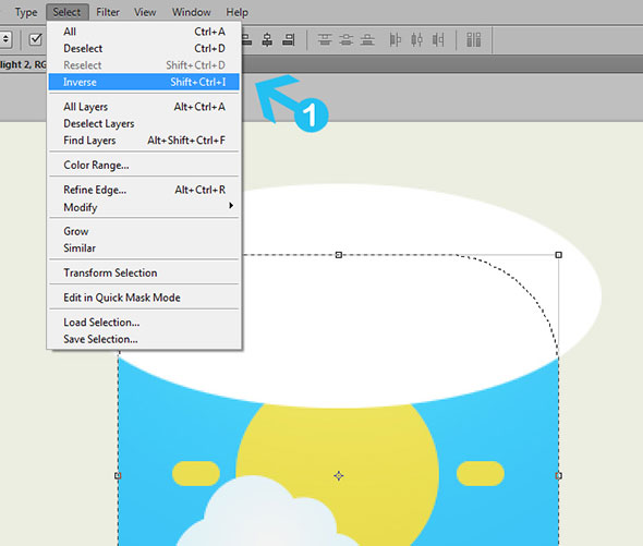 create weather icon in photoshop step 9b