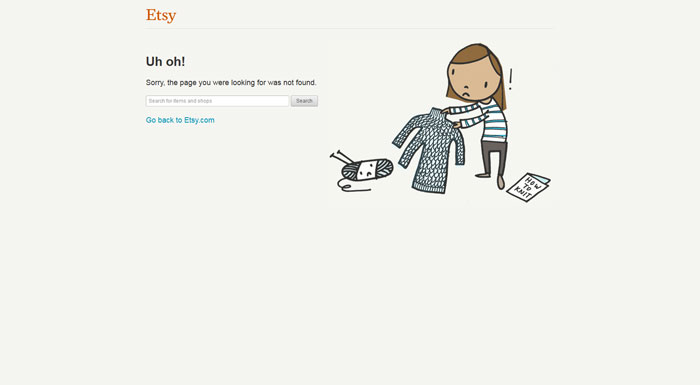 etsy.com 404 error page