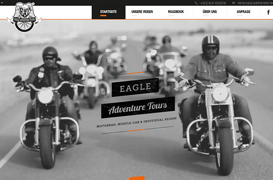 Image vs. Video Background in Web Design - Eagle Adventure Tours