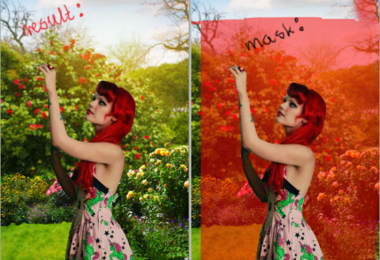 photo manip alice in wonderland 18 550x376 Create Photo Manipulation with Alice in Wonderland Theme in Photoshop