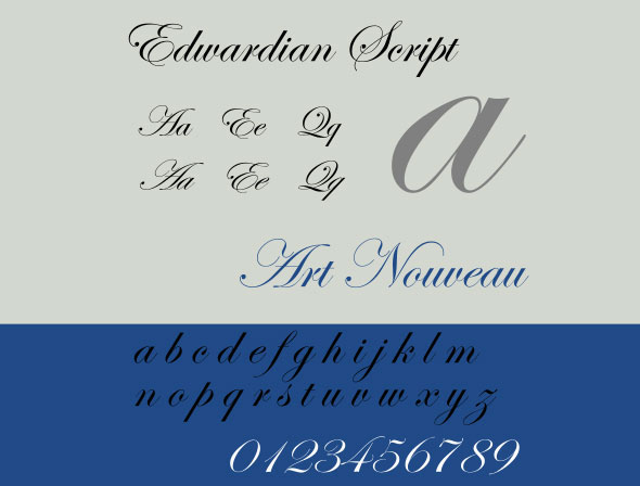 Script Font Example