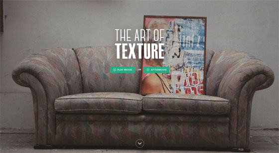 The Art of Texture Movie Website