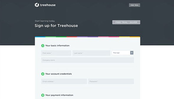Treehouse project website