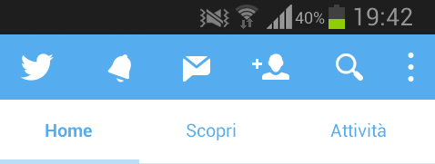 Twitter notification icon