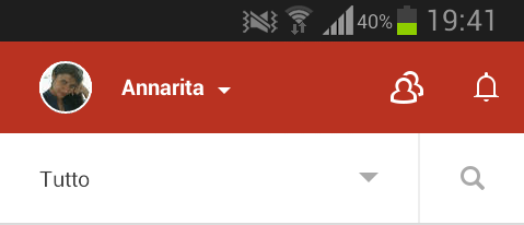 Google+ notification icon