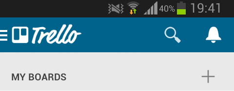 Trello notification icon