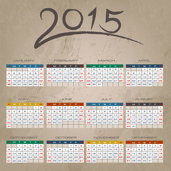 Календари на 2015 год