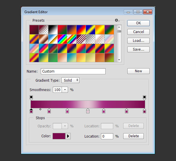 Creating the Gradient