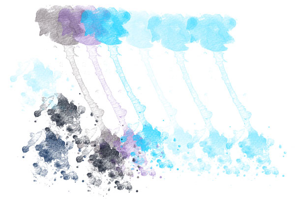 Play with your new watercolor brush