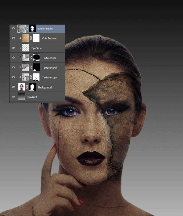 How to Add Texture to Skin 14