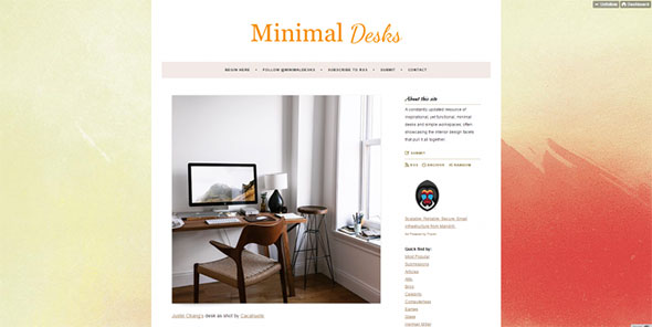 Minimal Desks   Simple workspaces  interior design